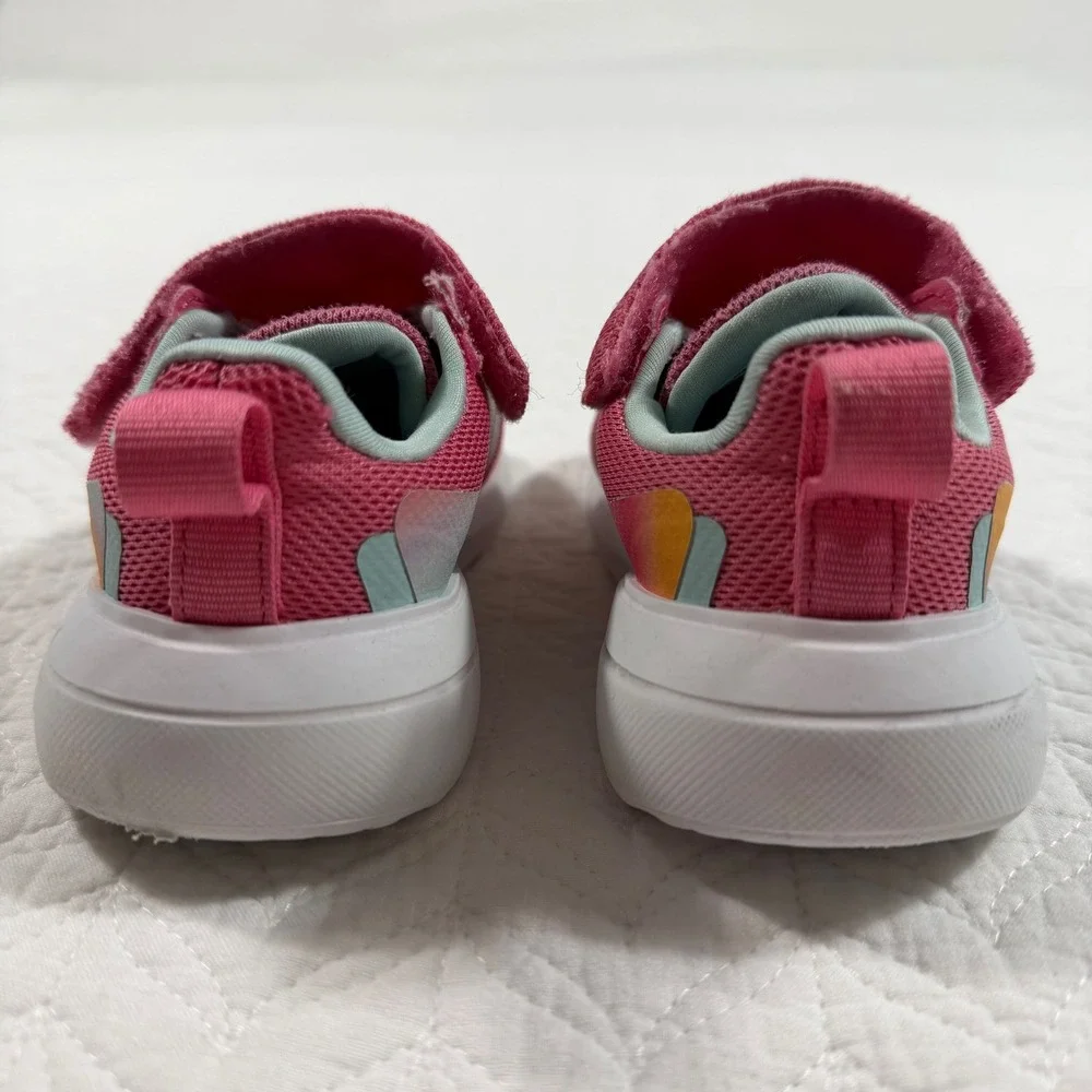 Kids Adidas Minnie Mouse Pink Running Shoes Size 7.5K‎ Toddler Girls